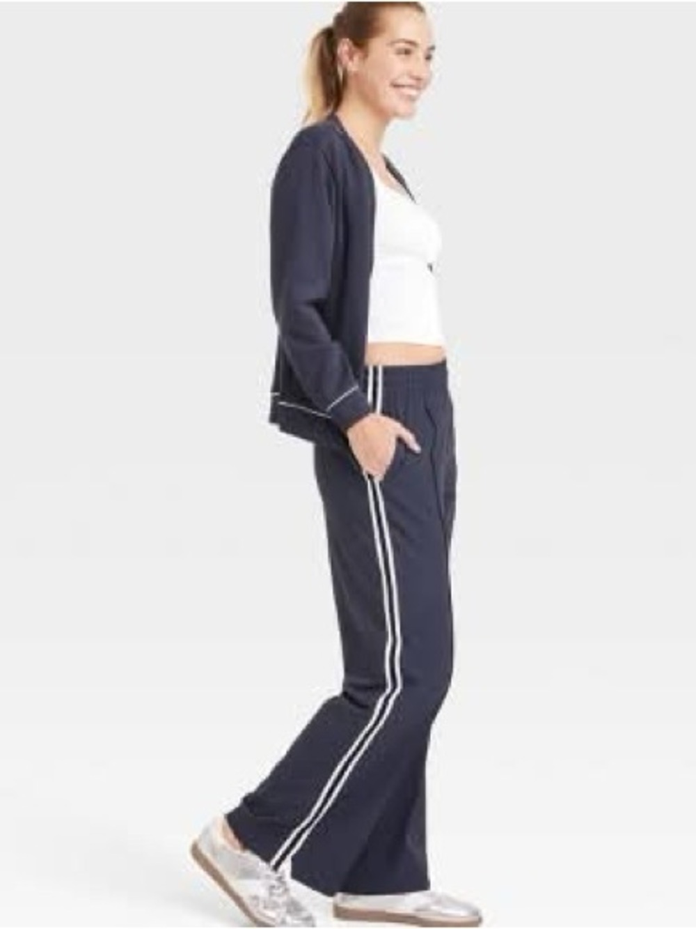 All in Motion High-Rise Track Pants Size Medium